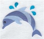 Dolphin Quilt Block